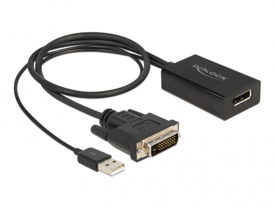 Переходник Delock 63189 DVI-DisplayPort M-F 0.5 м