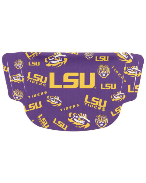 Ncaa Louisiana State University Dot Face Mask Women's Yellow Os