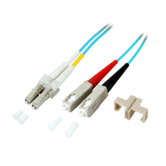 ROTRONIC-SECOMP LWL-Kabel duplex 50/125µm OM3 LC/SC 1,0m - Cable - Network