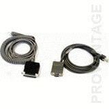 Datalogic CAB-434 RS232 PWR 9P Female Coiled - RS-232 - 9 pin "D" - 2.4 m