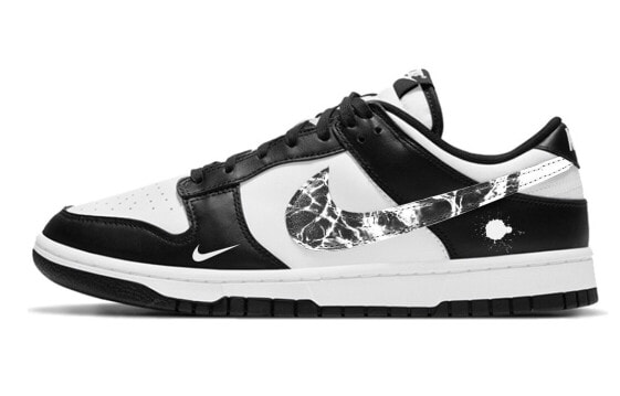 【定制球鞋】 Nike Dunk Low Retro "Black" 熊猫 山水无痕 街头潮流 低帮 板鞋 男女同款 黑白 / Кроссовки Nike Dunk Low DD1391-100