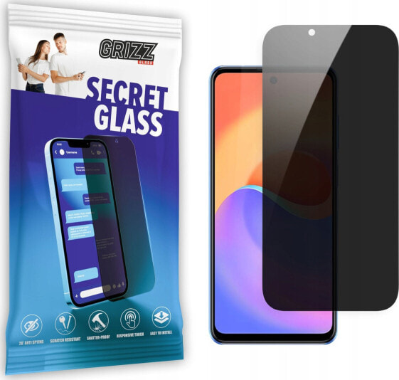 GrizzGlass Szkło prywatyzujące GrizzGlass SecretGlass do ZTE S30 SE 5G