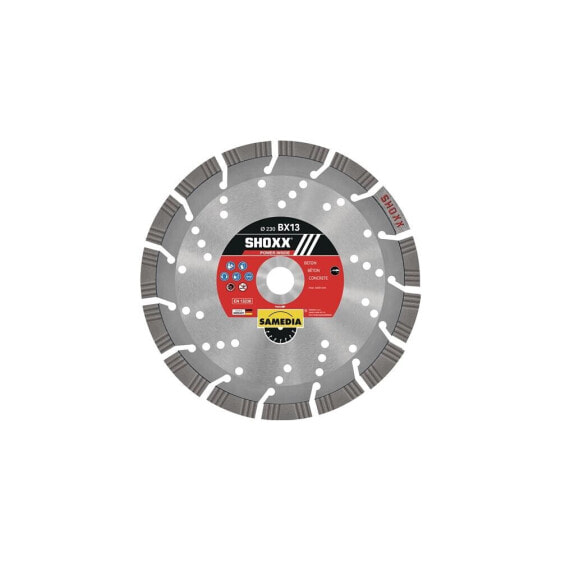 Samedia Diamanttrennscheibe SHOXX BX13 Ø 150 mm Bohrung 22,23 mm lasergeschweißt 13 mm
