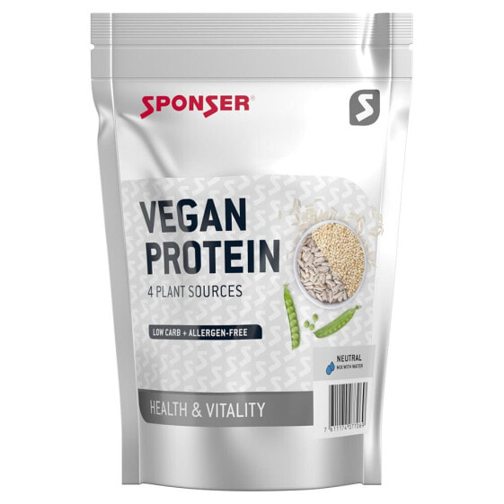 SPONSER SPORT FOOD Vegan Protein Powder Chocolate 480g
