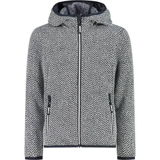 Куртка CMP 33H1835 Knit Tech Fleece со вставками из микрофлиса