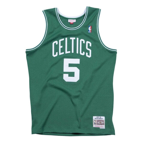 Mens Mitchell & Ness NBA SWINGMAN JERSEY BOSTON CELTICS ROAD 2007 KEVIN GARNETT