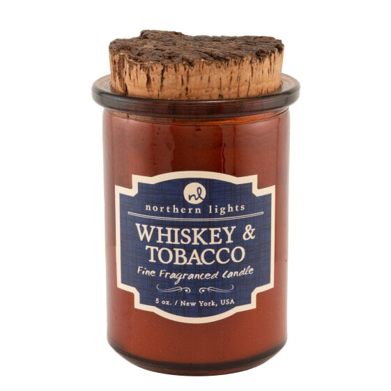 Northern Lights Candles Spirit Jar Candles Whiskey and Tobacco - 52601