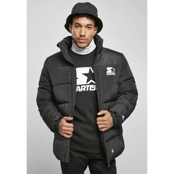 URBAN CLASSICS Starter Logo Puffer down jacket