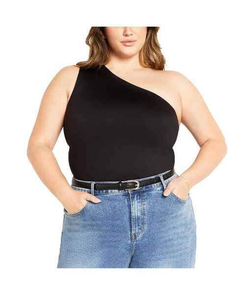 Plus Size Swept Away Top