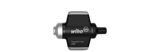 Wiha Drehmoment-Schraubendreher TorqueFix 2836 Key 0.9Nm - Torque wrench end fitting - Black,Silver - 4 mm