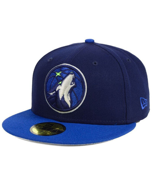 Minnesota Timberwolves Basic 2 Tone 59FIFTY Fitted Cap