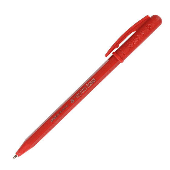 Ручка с жидкими чернилами Tratto UNO Красный 0,5 mm (50 Предметы)