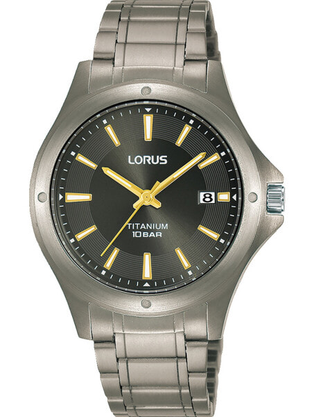 Lorus RG867CX9 titanium men`s 37mm 10ATM