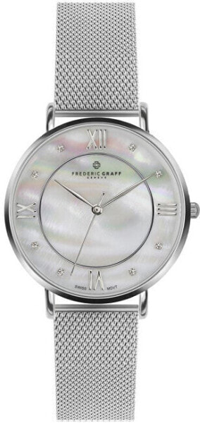 Часы наручные Frederic Graff Liskamm Silver Mesh FAJ-2518S