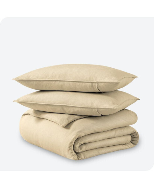 Linen Duvet Cover Set King/California King