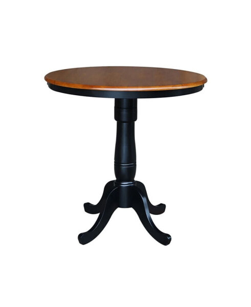 36" Round Top Pedestal Table - 34.9"H