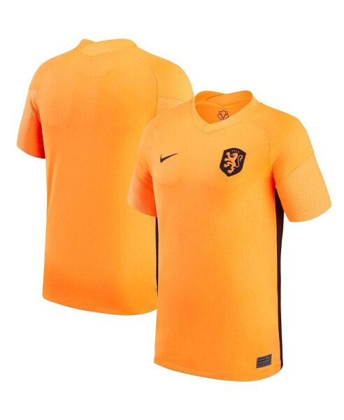 Men's Orange Netherlands Women's National Team 2022/23 Home Replica Blank Jersey