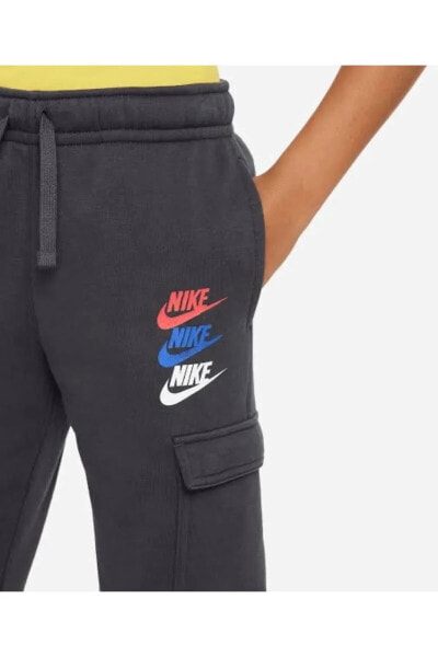 Спортивные брюки для мальчиков Nike Sportswear Standard Issue Fleece Cargo