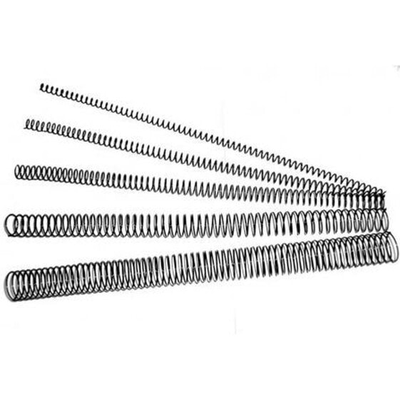Спирали для брошюровщиков DHP 100 штук чёрный A4 металл Ø 12 мм