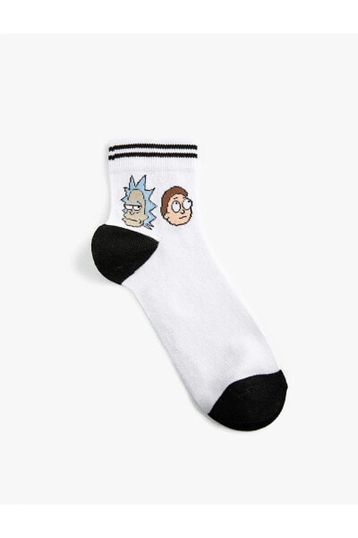 Rick And Morty Soket Çorap Lisanslı Baskılı