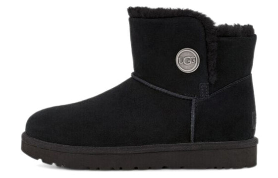 Угги женские UGG Bailey Snaps 1127352-BLK