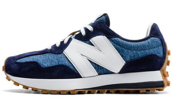 Levis/李维斯 x New Balance NB 327 户外潮流 低帮 跑步鞋 男女同款 海军蓝 / Кроссовки New Balance MS327LVA MS327LVA