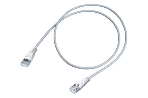 R&M Patchkabel Cat 5e SF/UTP 5 m Grau - Cable - Network