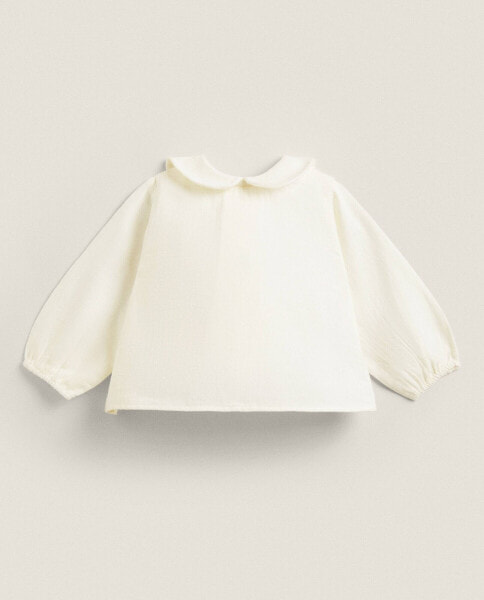 Baby shirt with collar