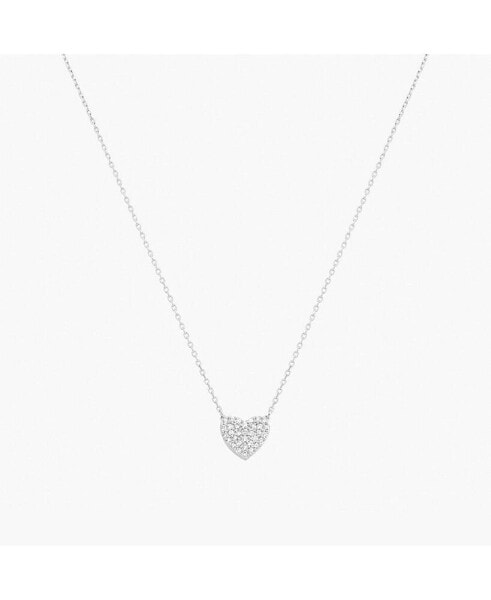Bearfruit Jewelry crystal Heart Necklace