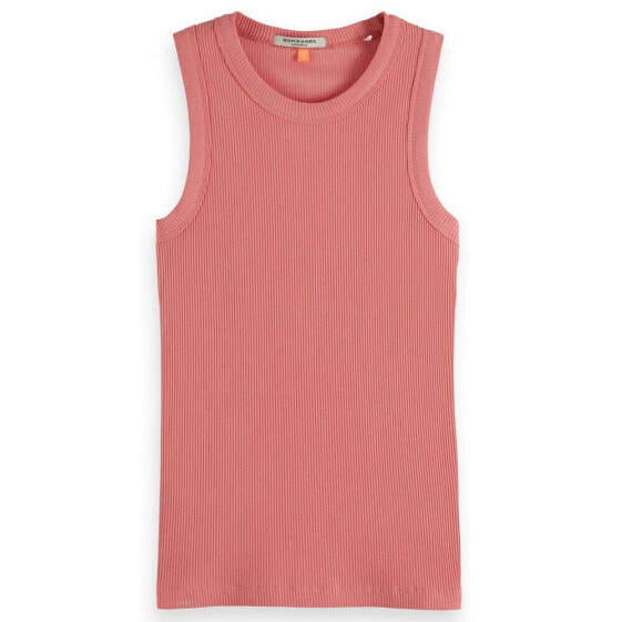 SCOTCH & SODA Racer sleeveless T-shirt