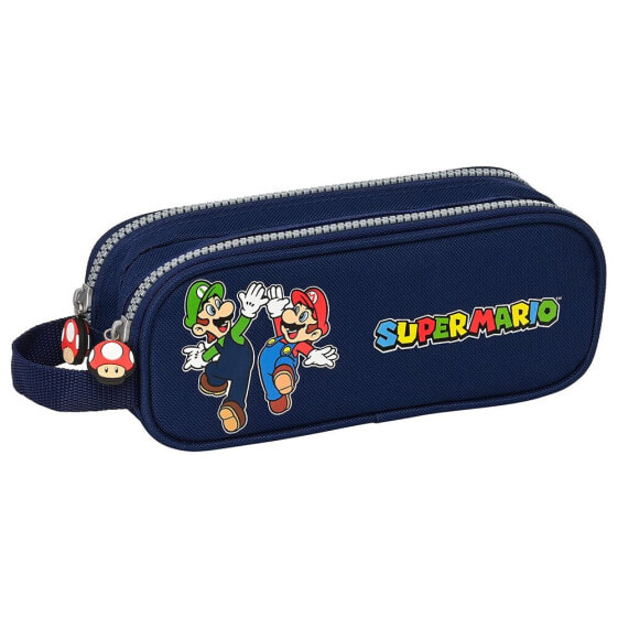 SAFTA Super Mario Double Pencil Case