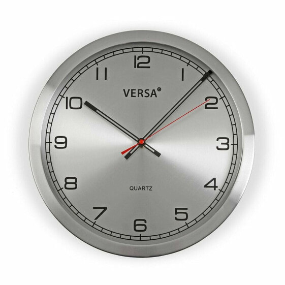 Настенное часы Versa Алюминий (4,1 x 30 x 30 cm)