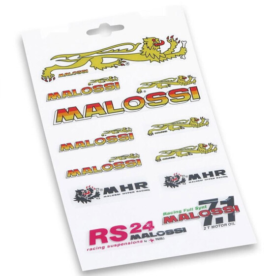 Набор наклеек Malossi из ПВХ Multicolour