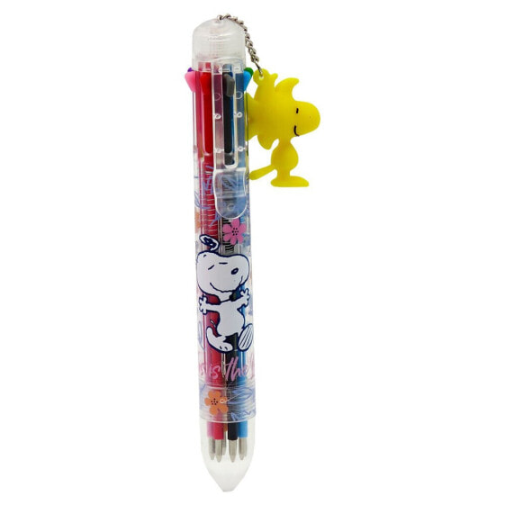 Ручка мультфильм Snoopy 8 цветов с 3D фигуркой