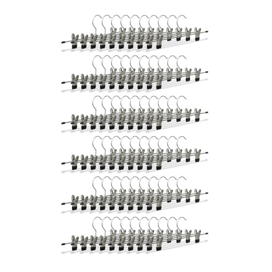 60 x Hosenbügel Metall