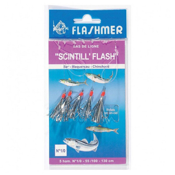 FLASHMER Scintill Flash Feather Rig