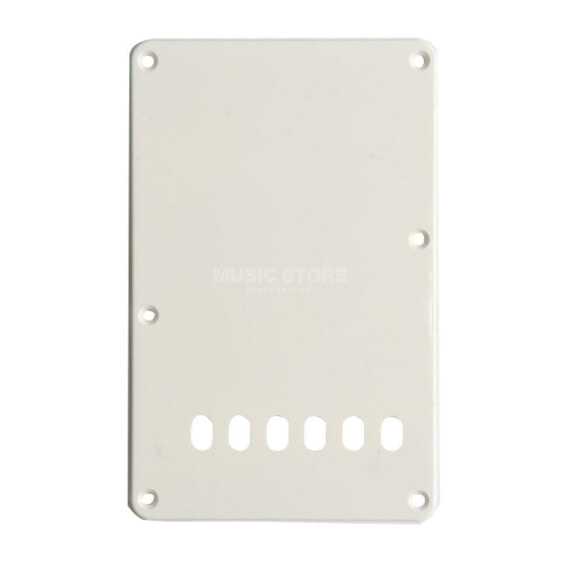 Göldo Tremolo Backplate 1-ply White