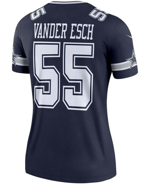 Leighton Vander Esch Dallas Cowboys Autographed Navy Nike Limited Jersey  with Multiple Inscriptions - Limited Edition of