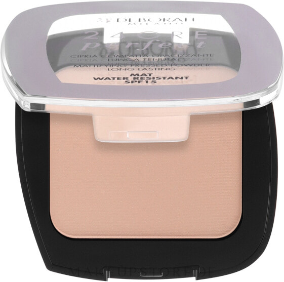 Gesichtspuder - Deborah Fondotinta 24 Ore Perfect SPF15 Compact Powder 3 - Rose