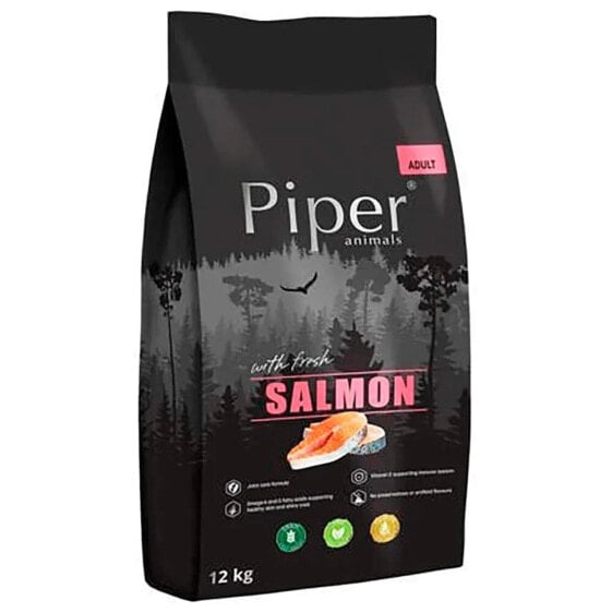 DOLINA NOTECI Piper Animals With Salmon 12kg Dog Food