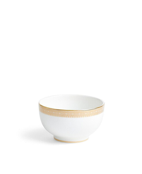 Vera Lace Gold Rice Bowl