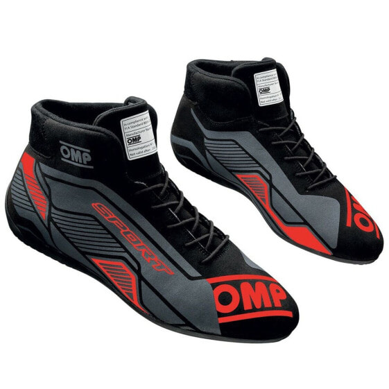 Гоночные ботинки OMP SPORT Черный/Красный 40