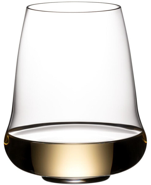 SL Stemless Wings Aromatic White Wine/Champagne Glass, Set of 4