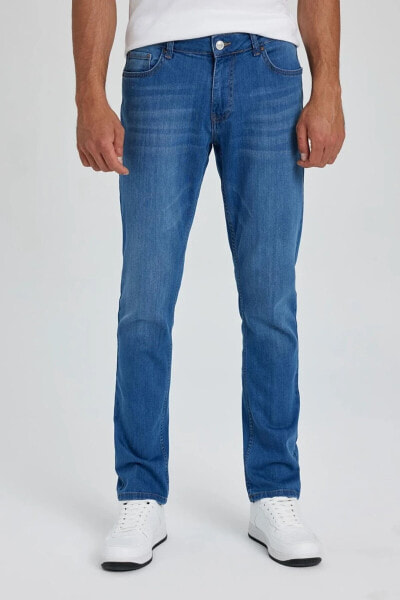 Pedro Slim Fit Dar Kalıp Normal Bel Dar Paça Jean Pantolon A8935ax23sm