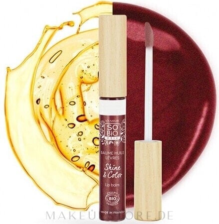 Lipgloss - SO’BiO Étic Shine and Color Oil 42