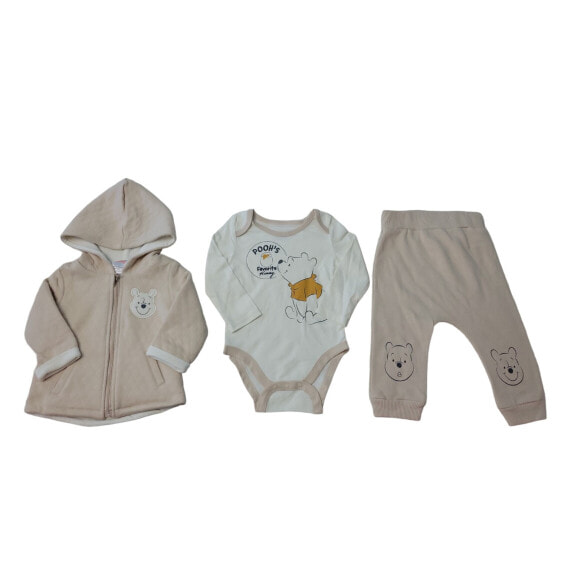 Disney Baby Comfortable Sweatpants Zippered Hoodie 3 Piece Set