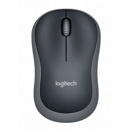 Wireless Mouse Logitech M185 Black Grey