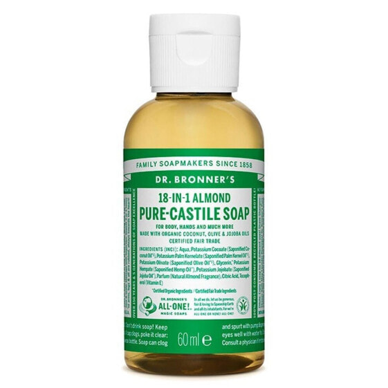 DR BRONNERS Almendras 60ml Liquid Soap