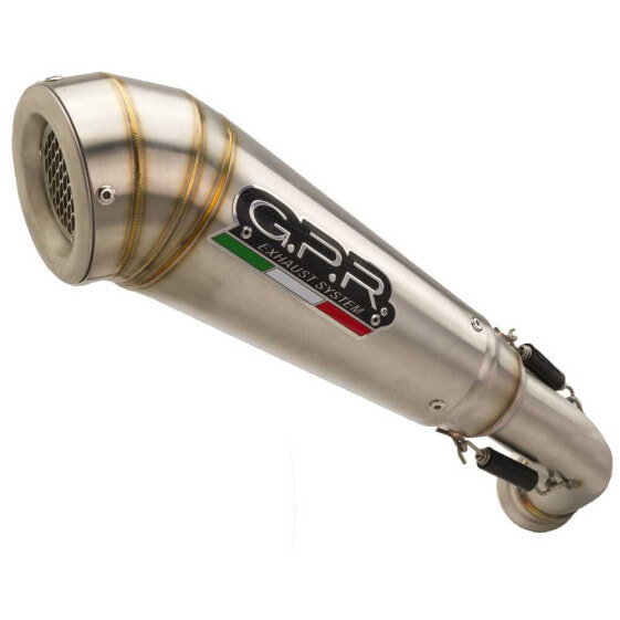 GPR EXHAUST SYSTEMS Powercone Evo Svartpilen 401 18-19 Euro 4 CAT homologated slip on muffler