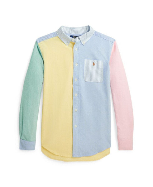 Big Boys Cotton Oxford Shirt